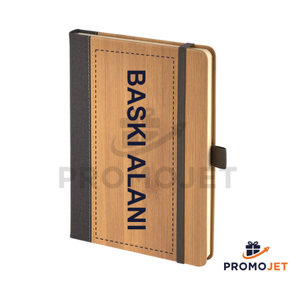 Termo Deri Bambu Defter 15x21 cm