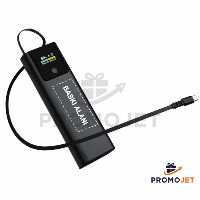 20.000 mAh Dijital Ekranlı Hızlı Şarj Powerbank