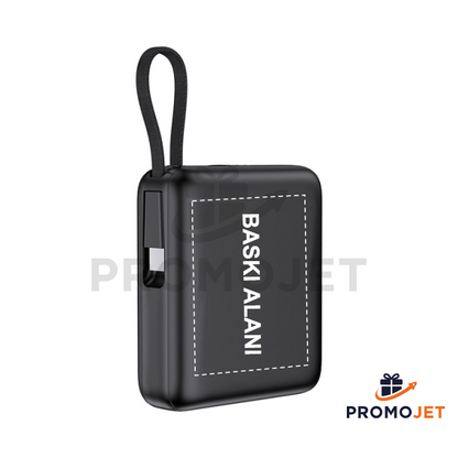 10.000 mAh MagSafe LCD Ekranlı Hızlı Şarj Powerbank