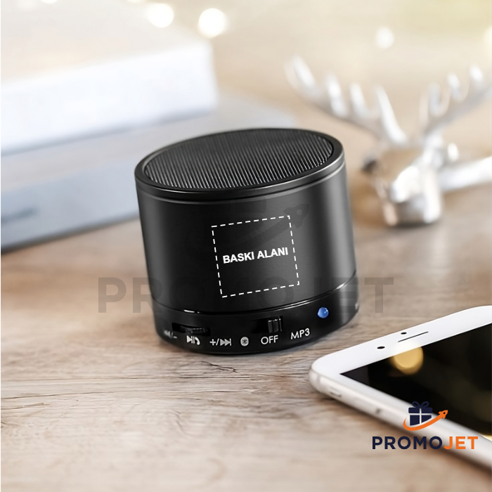 Metal Gövdeli Bluetooth Hoparlör