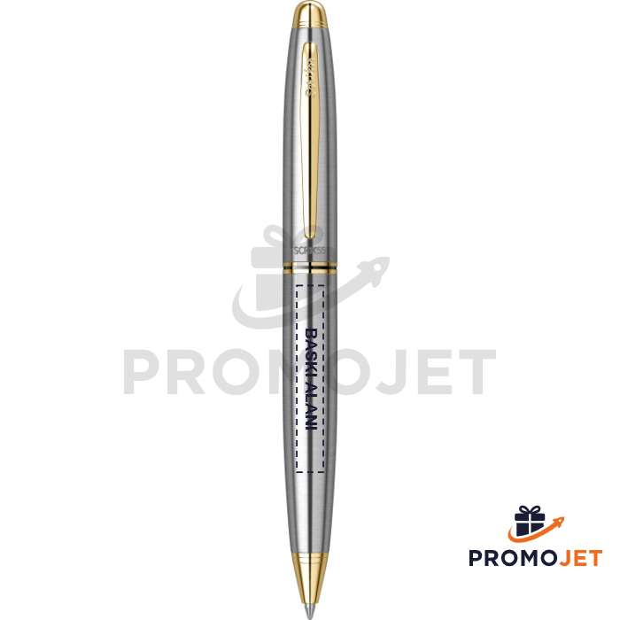 Scrikss Gold Krom Tükenmez Kalem