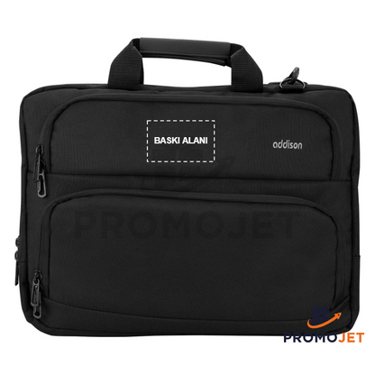 Addison 15.6 inç Siyah Laptop Bilgisayar Çantası
