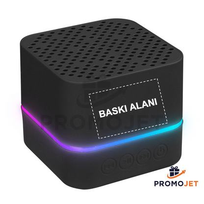 Mikado Bluetoothlu Led Işıklı Şarjlı Hoparlör