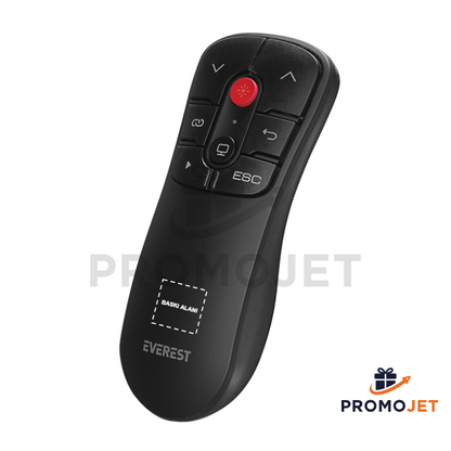Everest Çok İşlevli USB Kırmızı Lazerli 2.4Ghz Kablosuz Sunum Cihazı
