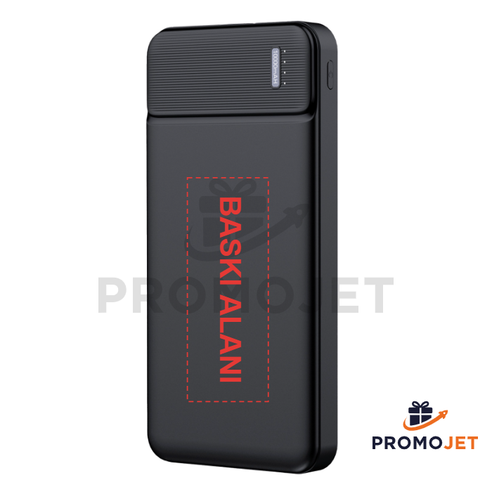 10.000 mAh Siyah Powerbank