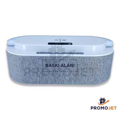 Kablosuz Şarj Standı ve Bluetooth Hoparlör