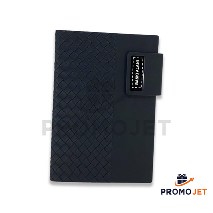 Mıknatıslı Tokalı Çizgili Defter - 15x21 cm