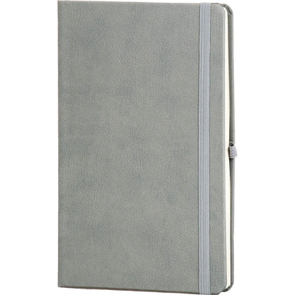 Kare Dokulu Termo Deri Kapaklı ve Lastikli VIP Tarihsiz Defter (13 x 21 cm)