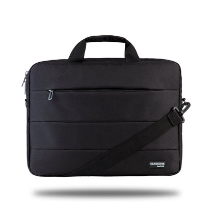 Classone Romeo Profesyonel Laptop Çantası – 15.6" Suya Dayanıklı ve Valiz Askılı