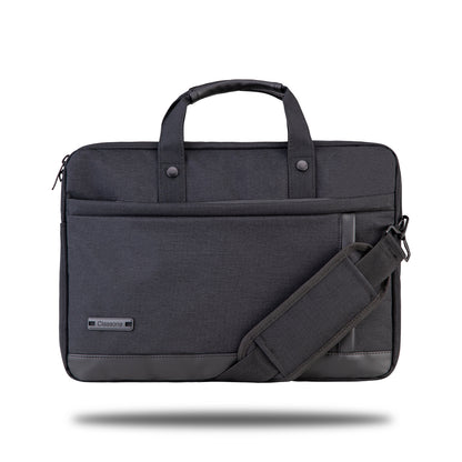 Classone Ravenna Serisi 15.6" El Çantası – Perçinli Deri Sap ve Su Geçirmez Fermuarlı