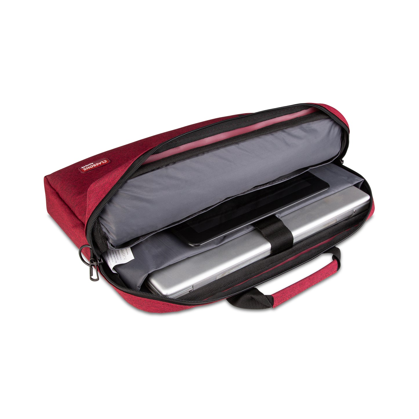 Workout Serisi 15.6" Notebook El Çantası – 3 Bölmeli ve Asimetrik Çift Ön Cepli