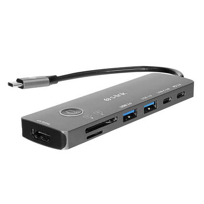 S-Link 7 in 1 Type-C Hub Adaptör