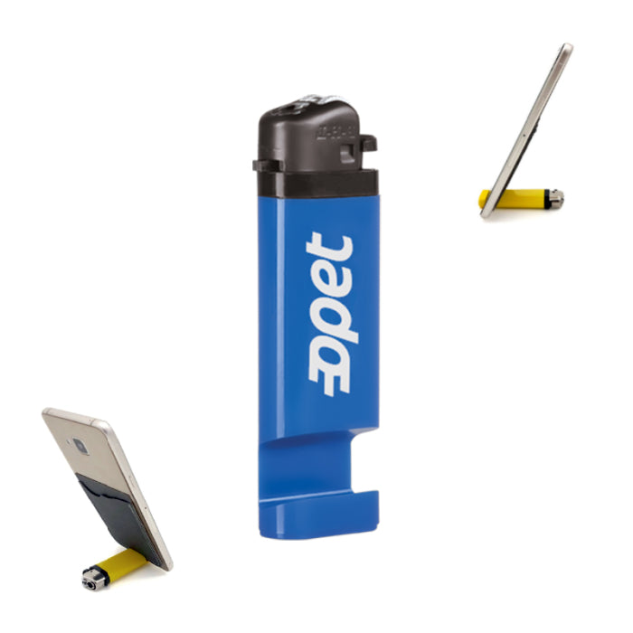 Telefon Standlı Taşlı Çakmak