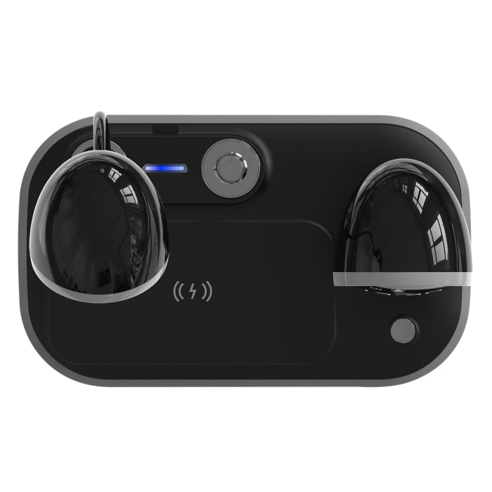 S-link Telefon Uyumlu 15W Hızlı Şarjlı Led Işıklı Masa Lambası