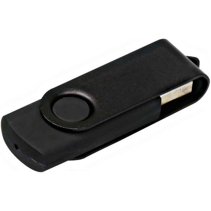 Siyah Döner Kapaklı USB Bellek 32 GB