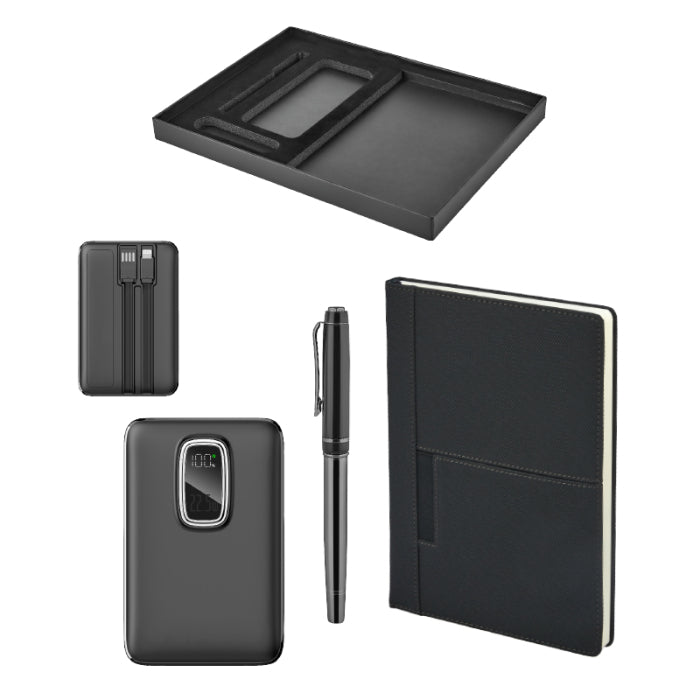 Kalem Defter ve Powerbank Hediye Seti