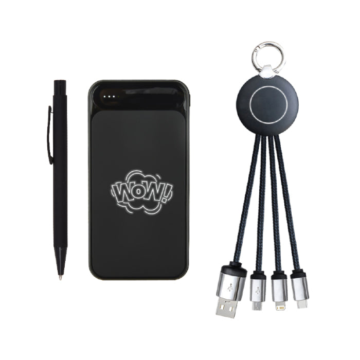 Premium Kalem, Powerbank ve Anahtarlık Hediye Seti