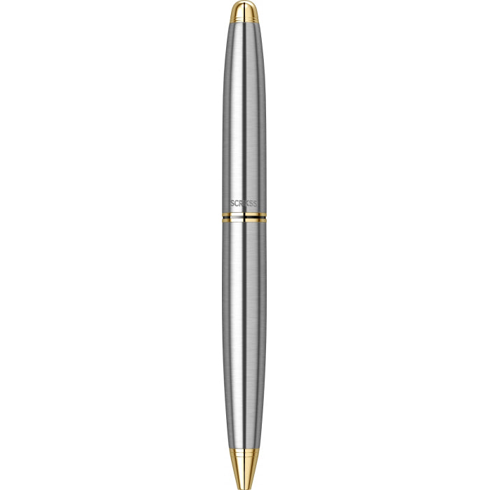 Scrikss Gold Krom Tükenmez Kalem