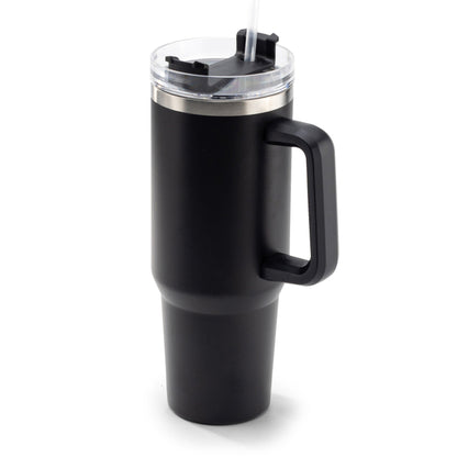 Siyah 1200 ml Çelik Termos