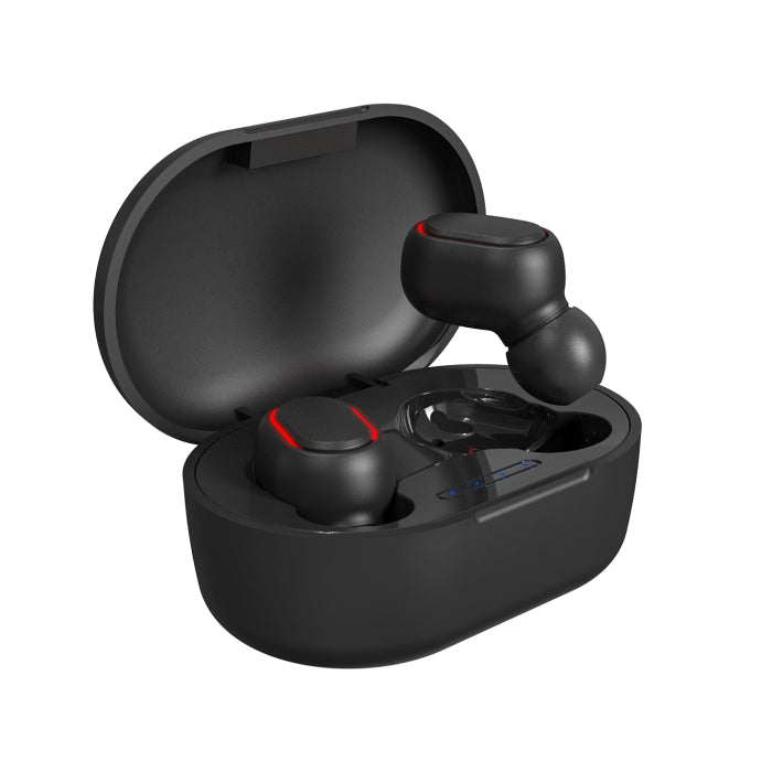 Siyah Bluetooth TWS AirPods Mikrofonlu Kulaklık