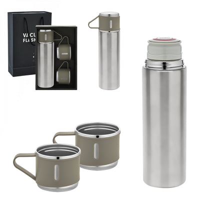 3'lü Çelik Termos Seti 500 ml