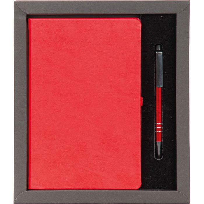 Termo Deri Defter ve Metal Kalem Hediye Seti