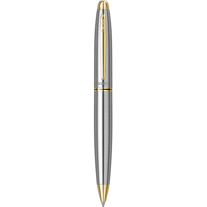 Scrikss Gold Krom Tükenmez Kalem