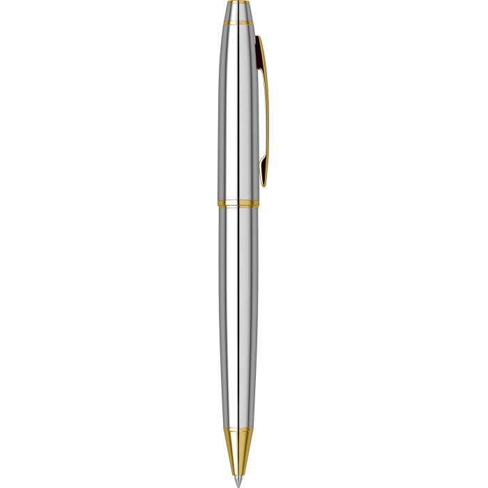 Scrikss Gold Krom Gövdeli Metal Tükenmez Kalem