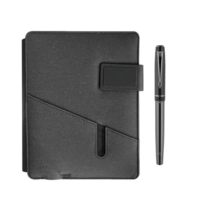 8000 mAh Powerbankli ve Wireless Şarjlı Organizer Defter Seti
