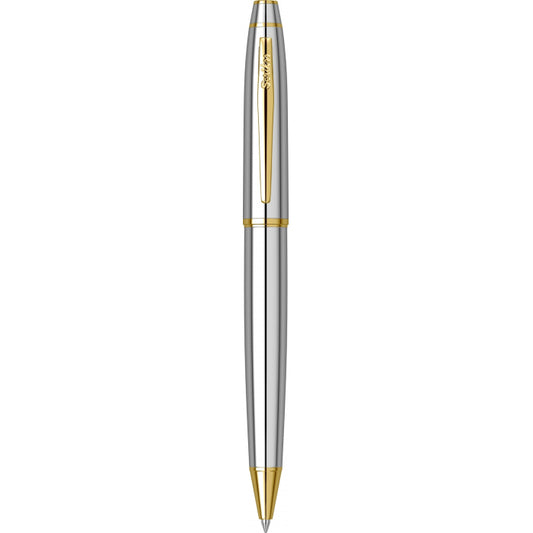 Scrikss Gold Krom Gövdeli Metal Tükenmez Kalem