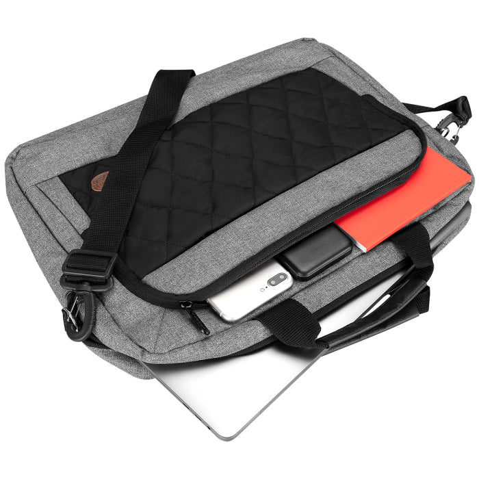 Addison 15.6 inç Gri Siyah Notebook Çantası