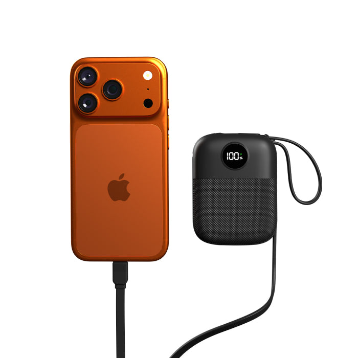 S-link 10000mAh PD 22.5W Type-C ve Lightning Kablolu Powerbank