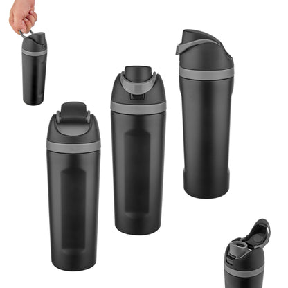 Siyah Çelik Termos 550 ml