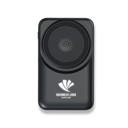 Işıklı Logo Tasarımlı 10000 mAh Hızlı Wireless Şarj Cihazı