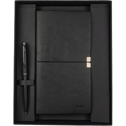 Scrikss Premium Toledo Defter ve Prestij Tükenmez Kalem Seti