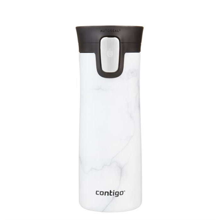 Contigo Pinnacle Vakumlu Paslanmaz Çelik Termos Matara 420ml Beyaz