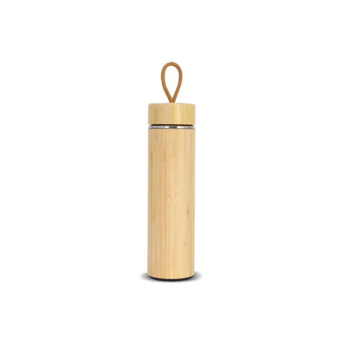 Bambu Gövdeli Paslanmaz Çelik Termos 450 ML