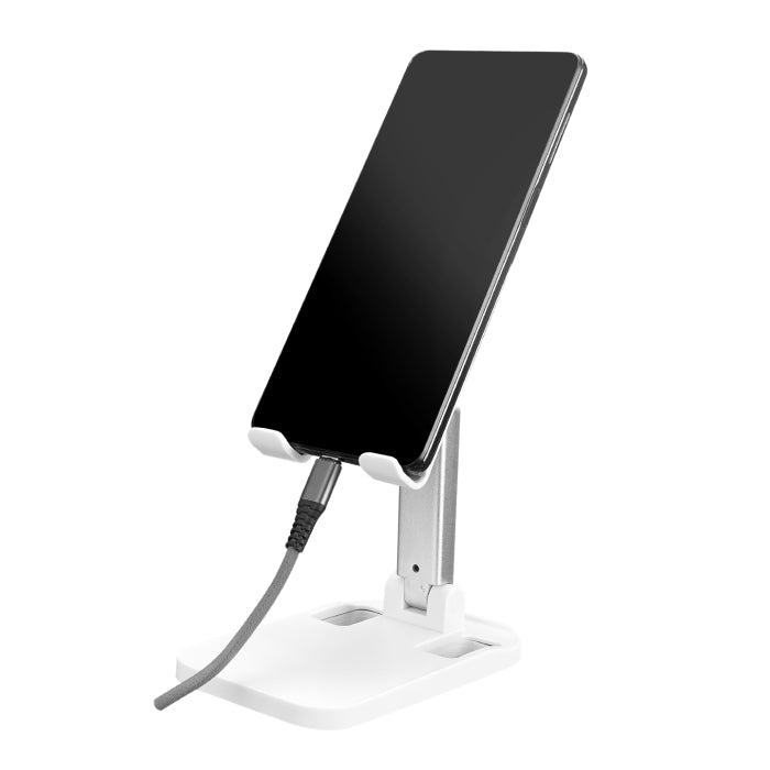 Addison Universal Ayarlanabilir Masa Üstü Beyaz Telefon Tutucu