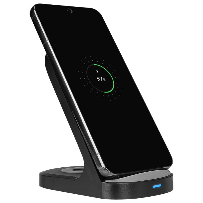 Mobil Telefon Uyumlu 15W LED Işıklı Kablosuz Şarj Cihazı