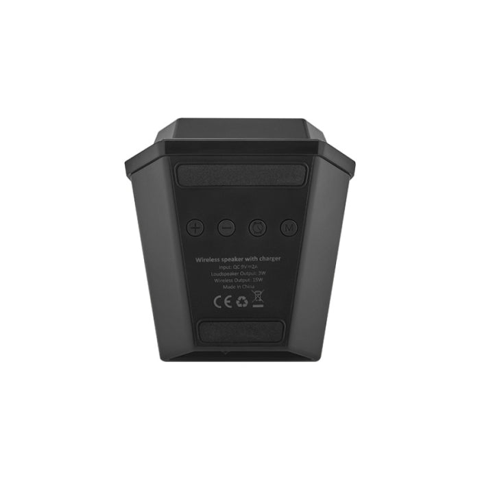 Wireless Şarj Özellikli Dijital Saat ve Bluetooth Hoparlör