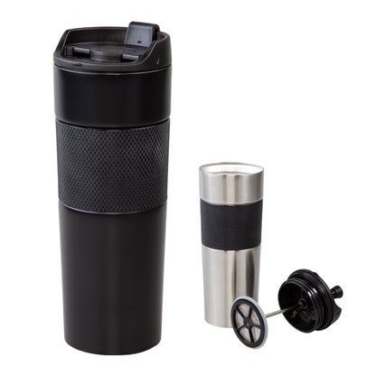 Çelik French Press Termos 450 ml