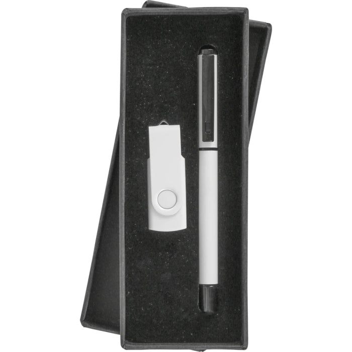 Metal Roller Kalem ve USB Bellek Hediye Seti