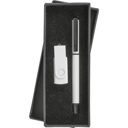 Metal Roller Kalem ve USB Bellek Hediye Seti