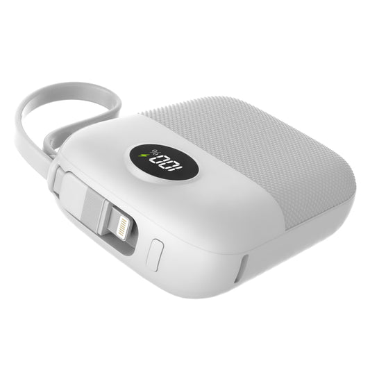 10000mAh PD 22.5W Hızlı Şarjlı Dahili Kablolu Powerbank