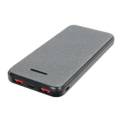 10.000 mAh Kumaş Desenli Hızlı Şarjlı Powerbank