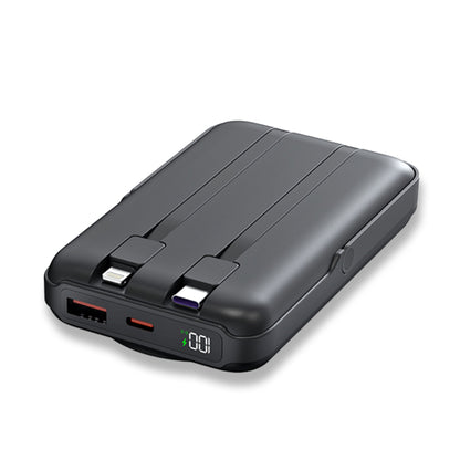 Işıklı Logo Tasarımlı 10000 mAh Hızlı Wireless Şarj Cihazı