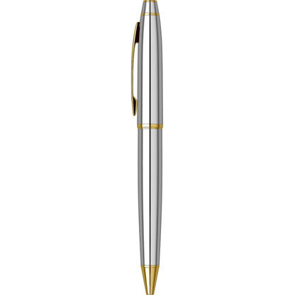 Scrikss Gold Krom Gövdeli Metal Tükenmez Kalem