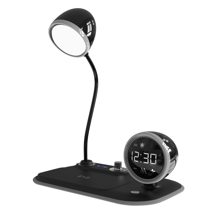 S-link Telefon Uyumlu 15W Hızlı Şarjlı Led Işıklı Masa Lambası