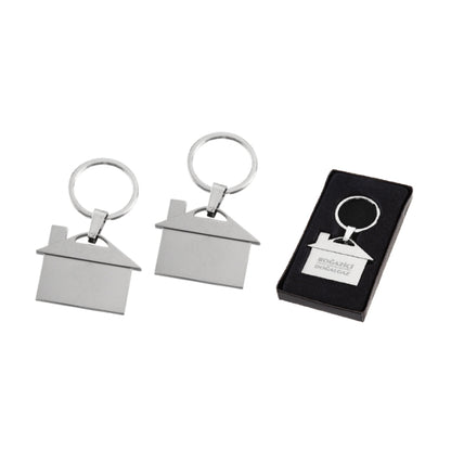 Çift Taraflı Metal Anahtarlık