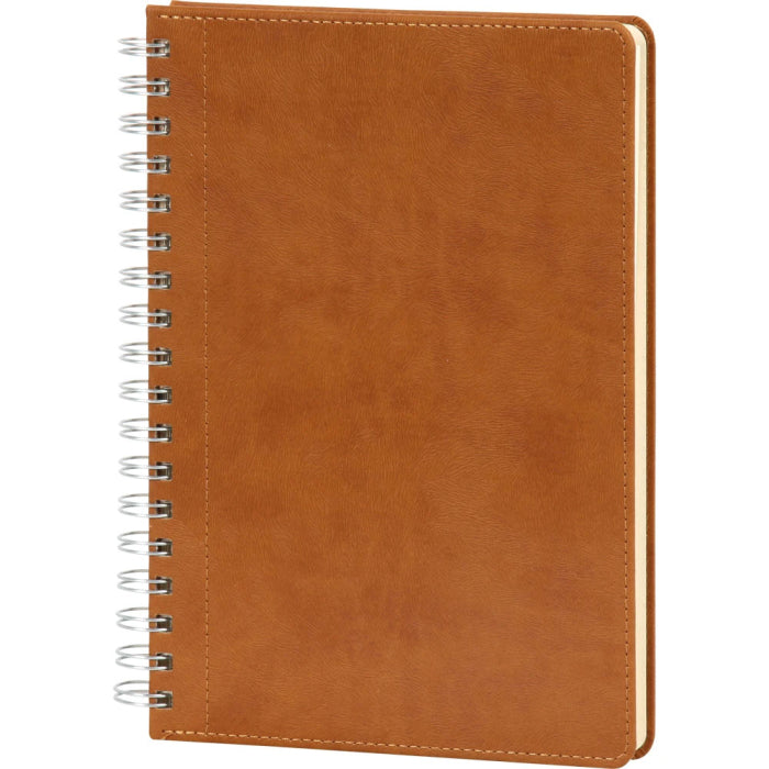 Spiralli Termo Deri Tarihsiz Defter